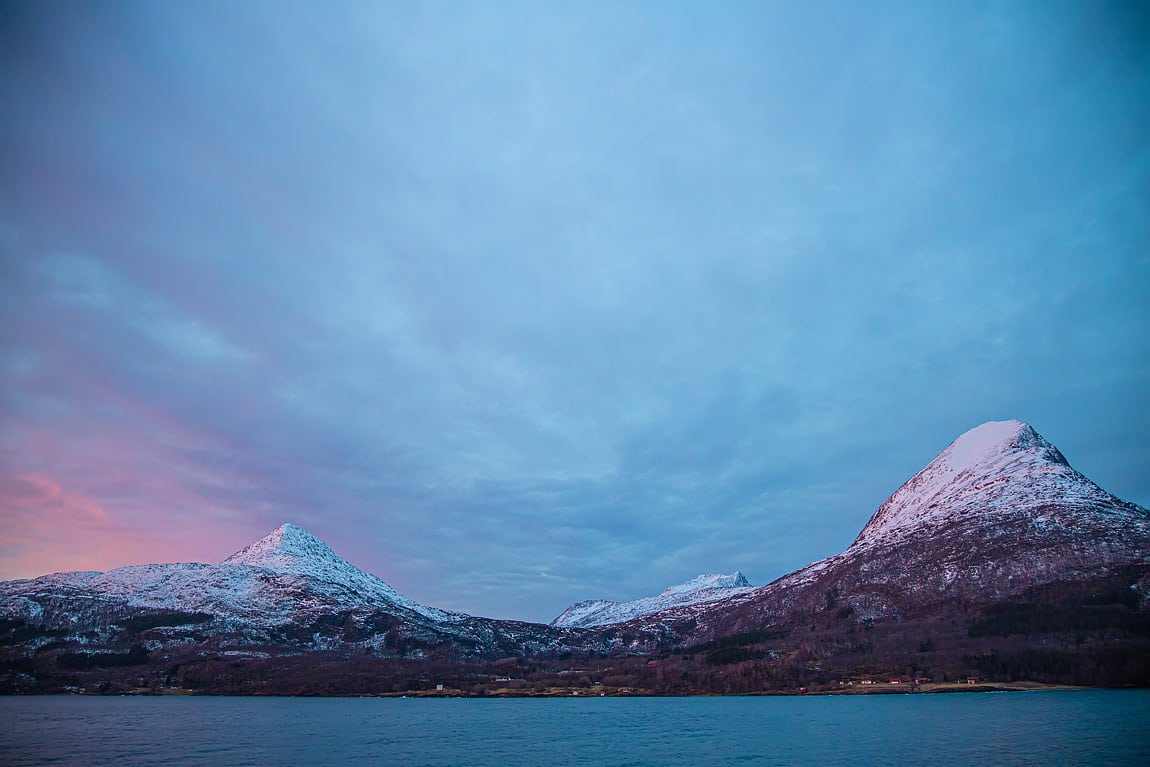 , Fjords de Nesna, région de Helgeland, Norvège